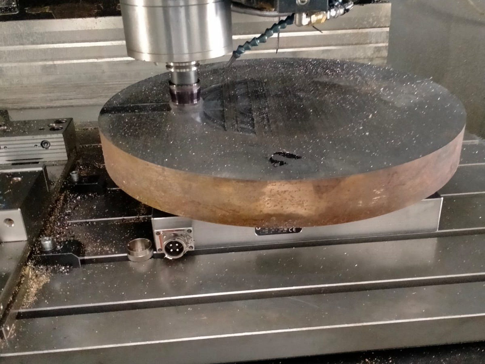 Drilled disc